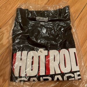 Hot rod garage mens xl t shirt